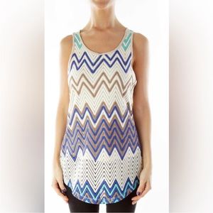 Sanctuary - Chevron Knit Tank
